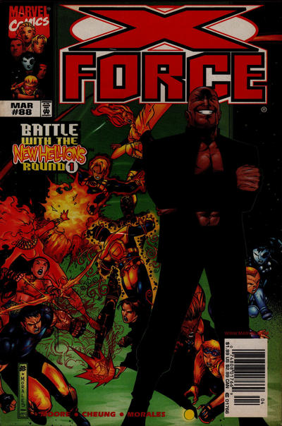 Cover for X-Force (Marvel, 1991 series) #88 [Newsstand]