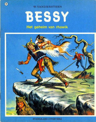 Cover for Bessy (Standaard Uitgeverij, 1954 series) #84 - Het geheim van Rhawik [Herdruk 1972]