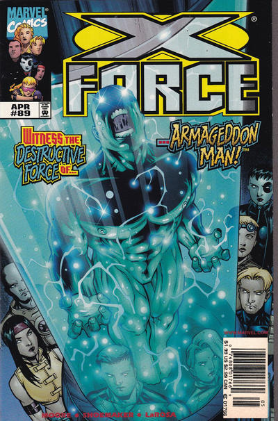 Cover for X-Force (Marvel, 1991 series) #89 [Newsstand]