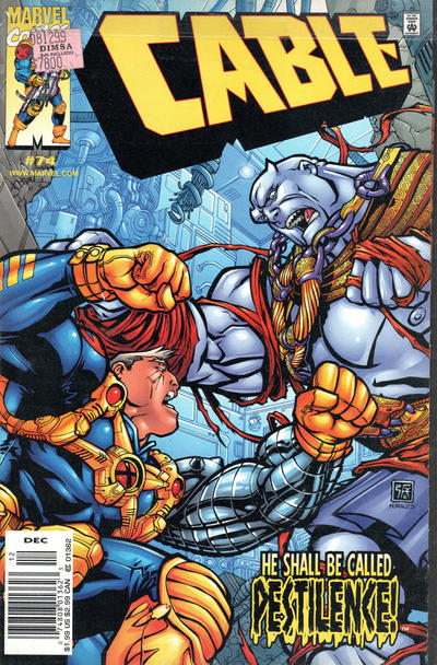 Cover for Cable (Marvel, 1993 series) #74 [Newsstand]