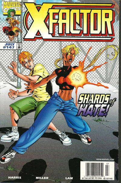Cover for X-Factor (Marvel, 1986 series) #147 [Newsstand]