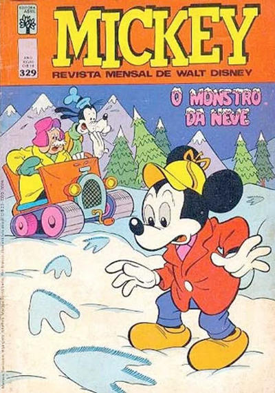Cover for Mickey (Editora Abril, 1952 series) #329