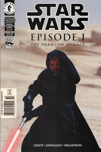 Cover for Star Wars: Episode I The Phantom Menace (Dark Horse, 1999 series) #3 [Photo Cover Newsstand]