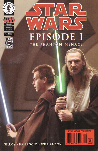 Cover for Star Wars: Episode I The Phantom Menace (Dark Horse, 1999 series) #1 [Photo Cover Newsstand]