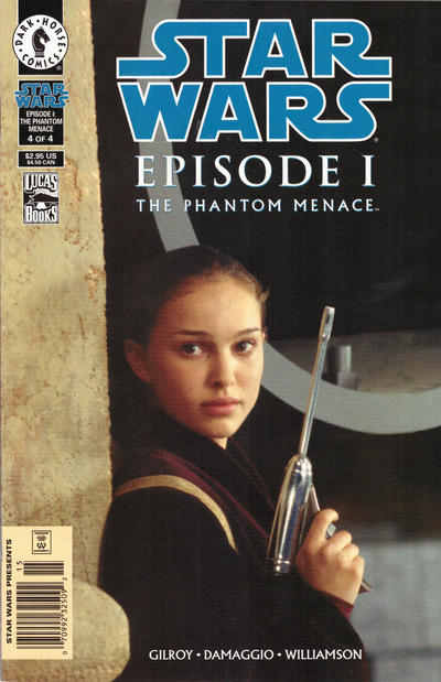 Cover for Star Wars: Episode I The Phantom Menace (Dark Horse, 1999 series) #4 [Photo Cover Newsstand]