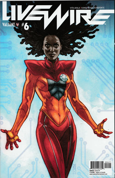 Cover for Livewire (Valiant Entertainment, 2018 series) #6 Pre-Order Edition