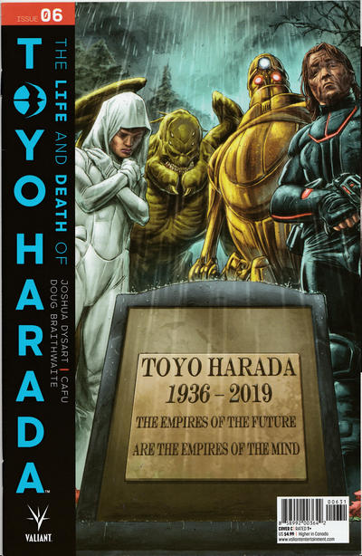 Cover for The Life and Death of Toyo Harada (Valiant Entertainment, 2019 series) #6 [Cover C - Doug Braithwaite]