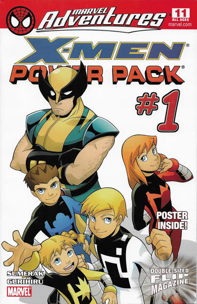 Cover for Marvel Adventures Flip Magazine (Marvel, 2005 series) #11