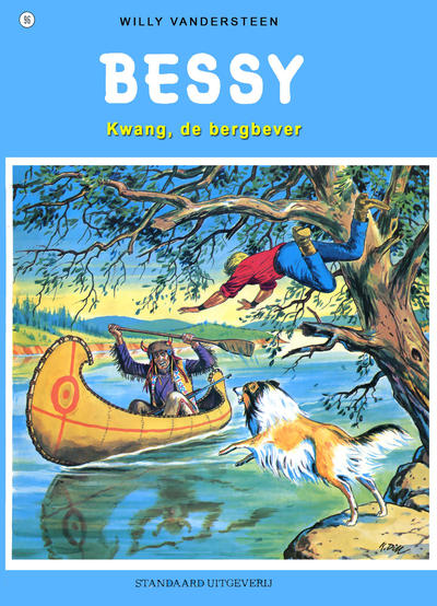 Cover for Bessy (Standaard Uitgeverij, 1954 series) #96 - Kwang, de bergbever [Herdruk 1979]