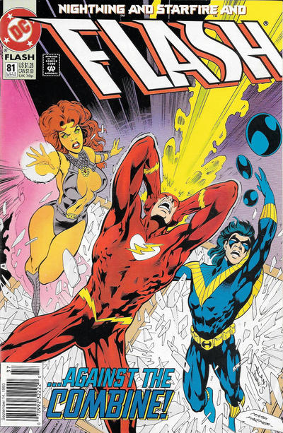 Cover for Flash (DC, 1987 series) #81 [Newsstand]