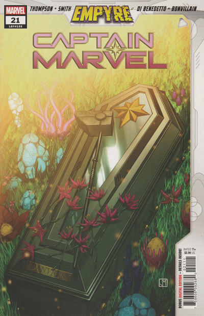 Cover for Captain Marvel (Marvel, 2019 series) #21 (155)