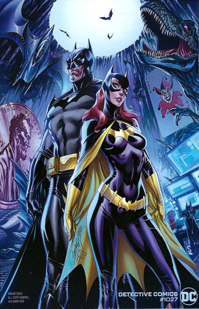 Cover for Detective Comics (DC, 2011 series) #1027 [J. Scott Campbell and Sabine Rich Variant Cover]