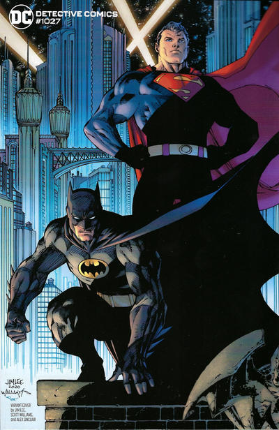 Cover for Detective Comics (DC, 2011 series) #1027 [Jim Lee, Scott Williams, and Alex Sinclair Variant Cover]