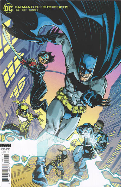 Cover for Batman & the Outsiders (DC, 2019 series) #15 [Cully Hamner Cover]