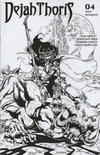Cover Thumbnail for Dejah Thoris (2019 series) #8 [Roberto Castro Black and White FOC Bonus Cover]