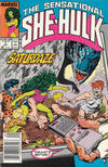 Cover for The Sensational She-Hulk (Marvel, 1989 series) #5 [Newsstand]