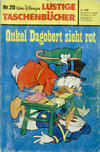 Cover for Lustiges Taschenbuch (Egmont Ehapa, 1967 series) #20 - Onkel Dagobert sieht rot  [5.00 DM]