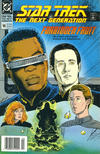 Cover for Star Trek: The Next Generation (DC, 1989 series) #18 [Newsstand]