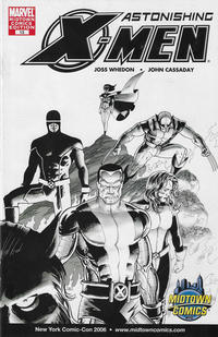 Cover for Astonishing X-Men (Marvel, 2004 series) #13 [New York Comic Con [Midtown Comics]]