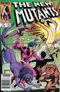 Cover for The New Mutants (Marvel, 1983 series) #16 [Canadian]