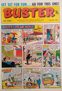 Cover Thumbnail for Buster (IPC, 1960 series) #12 July 1969 [477]