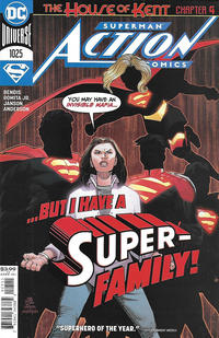 Cover Thumbnail for Action Comics (DC, 2011 series) #1025 [John Romita Jr. & Klaus Janson Cover]