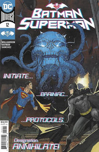 Cover for Batman / Superman (DC, 2019 series) #12 [David Marquez Cover]