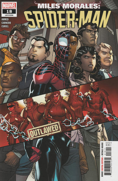 Cover for Miles Morales: Spider-Man (Marvel, 2019 series) #18 (258)