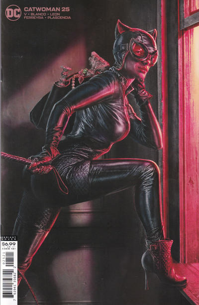 Cover for Catwoman (DC, 2018 series) #25 [Lee Bermejo Cardstock Cover]