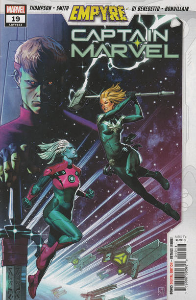 Cover for Captain Marvel (Marvel, 2019 series) #19 (153)