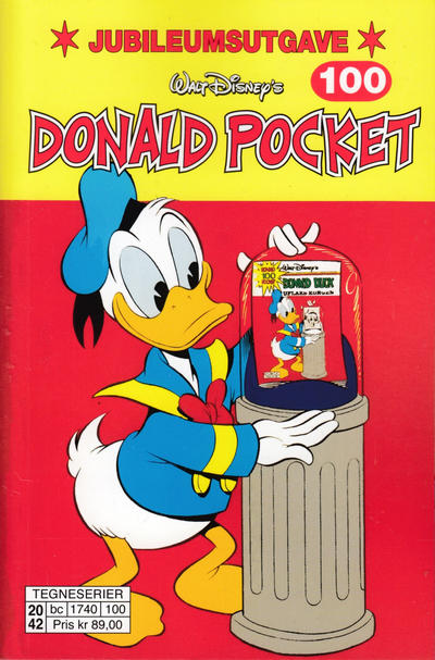 Cover for Donald Pocket Jubileumsutgave (Hjemmet / Egmont, 2020 series) #100