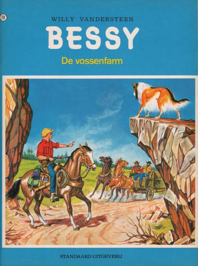 Cover for Bessy (Standaard Uitgeverij, 1954 series) #111 - De vossenfarm [Herdruk 1980]