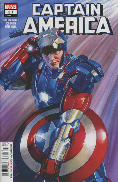 Cover for Captain America (Marvel, 2018 series) #23 (727) [Alex Ross]