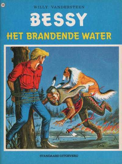 Cover for Bessy (Standaard Uitgeverij, 1954 series) #120 - Het brandende water [Herdruk 1980]