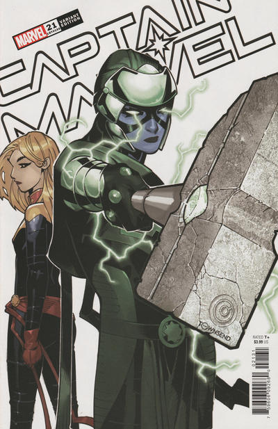 Cover for Captain Marvel (Marvel, 2019 series) #21 (155) [Chris Bachalo]