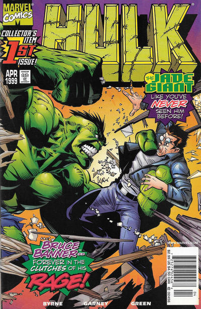 Cover for Hulk (Marvel, 1999 series) #1 [Newsstand]