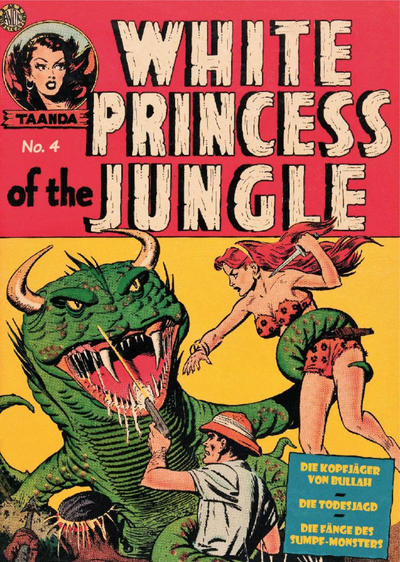 Cover for White Princess of the Jungle (ilovecomics, 2016 series) #4