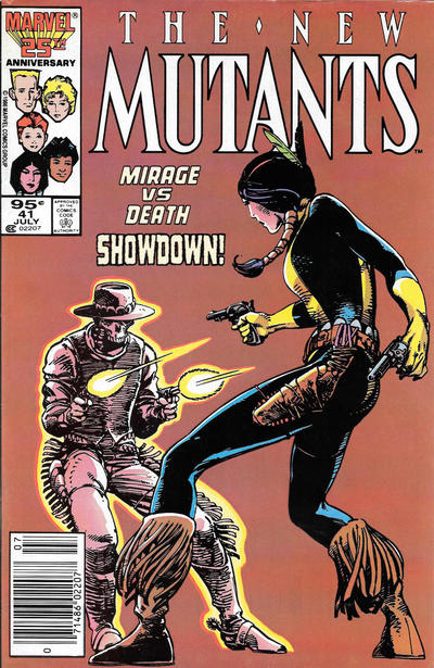 Cover for The New Mutants (Marvel, 1983 series) #41 [Canadian]