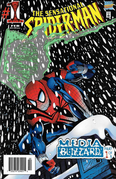 Cover for The Sensational Spider-Man (Marvel, 1996 series) #1 [Australian]