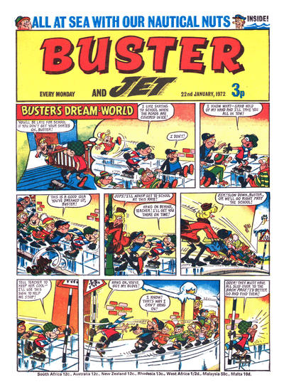 Cover for Buster (IPC, 1960 series) #22 January 1972 [596]