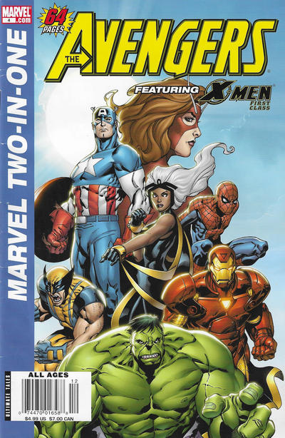 Cover for Marvel Two-in-One (Marvel, 2007 series) #4 [Newsstand]