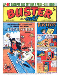 Cover Thumbnail for Buster (IPC, 1960 series) #21 September 1974 [725]