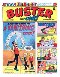 Cover Thumbnail for Buster (IPC, 1960 series) #22 February 1975 [747]
