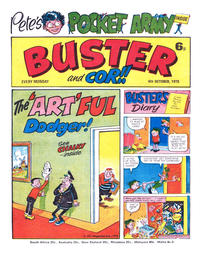 Cover Thumbnail for Buster (IPC, 1960 series) #4 October 1975 [777]
