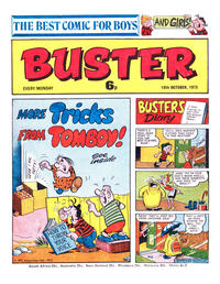 Cover for Buster (IPC, 1960 series) #18 October 1975 [779]