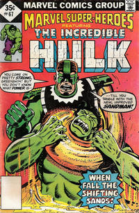 Cover for Marvel Super-Heroes (Marvel, 1967 series) #67 [Whitman]