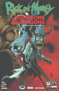 Cover for Rick and Morty vs. Dungeons & Dragons, Chapter II: Painscape (Oni Press, 2019 series) #2 [Cover A]