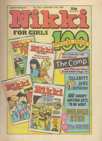 Cover Thumbnail for Nikki for Girls (D.C. Thomson, 1985 series) #100