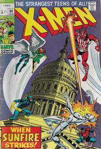 Cover for The X-Men (Marvel, 1963 series) #64 [British]