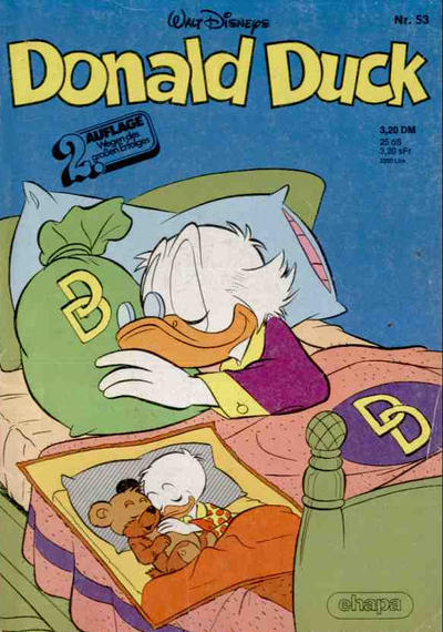 Cover for Donald Duck (Egmont Ehapa, 1974 series) #53 [2. Auflage]
